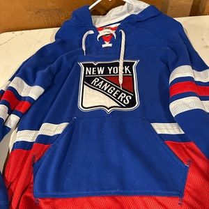 New York rangers ccm hoodie sweatshirt M